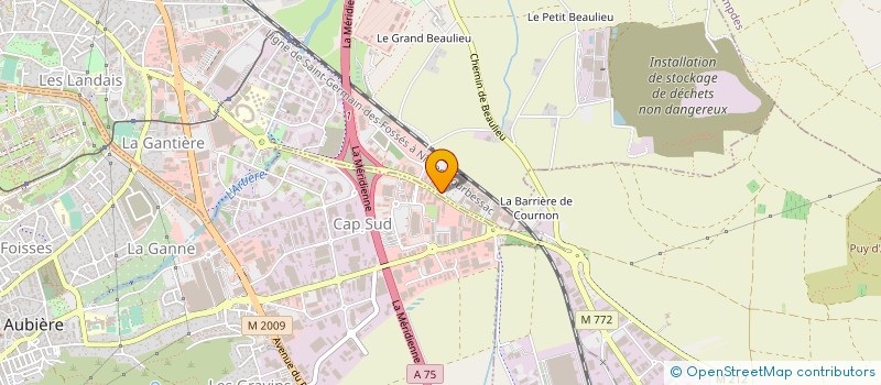 localisation de l'entreprise SA MANLIM  CLERMONT-FERRAND