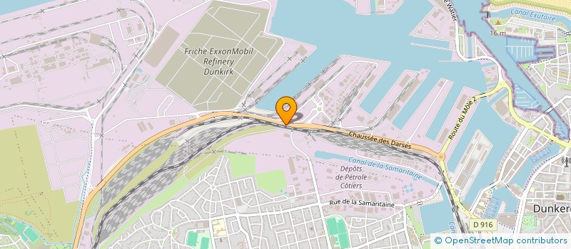 localisation de l'entreprise SA MANUTENTION DU PORT DE DUNKERQUE à DUNKERQUE