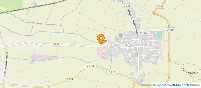 localisation de l'entreprise SA MARCA BOROT à ENNEZAT