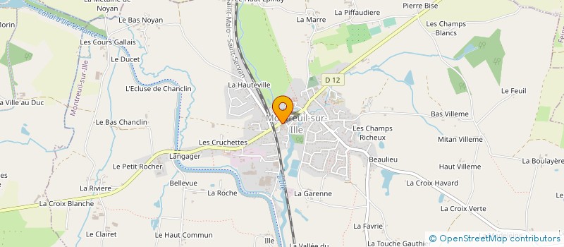 localisation de l'entreprise SA MARCHAND à MONTREUIL-SUR-ILLE