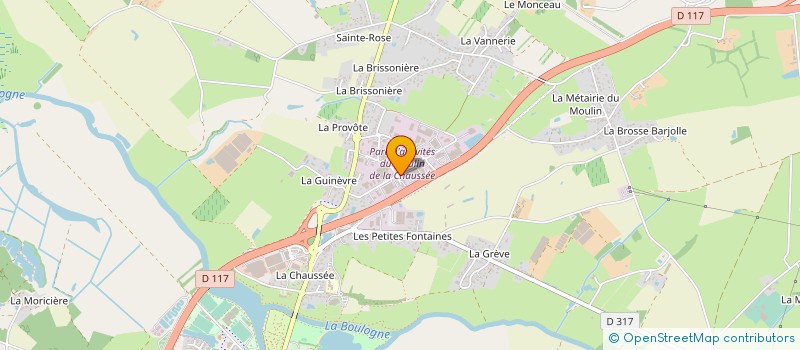 localisation de l'entreprise SA MATHE à SAINT-PHILBERT-DE-GRAND-LIEU