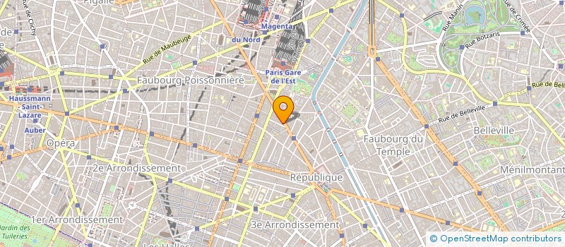 localisation de l'entreprise SA MEUBLES  PARIS