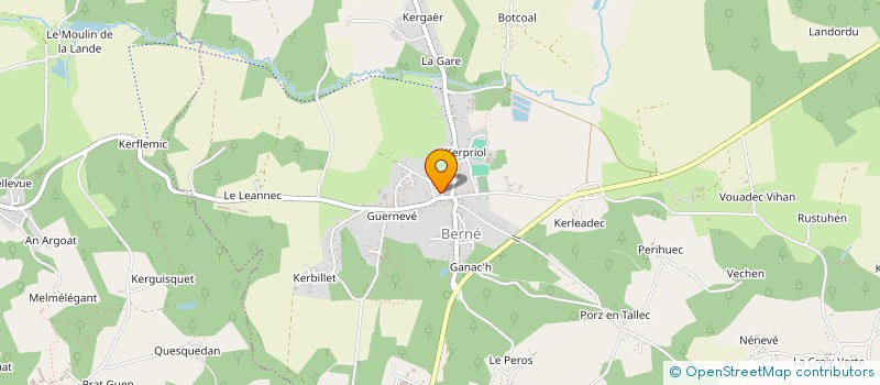 localisation de l'entreprise SA MEUBLES LE TALLEC à PLOUAY