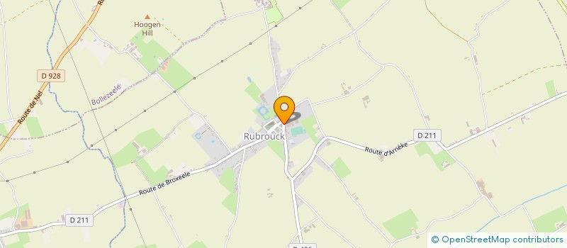 localisation de l'entreprise SA MICHEL DEWYNTER à RUBROUCK
