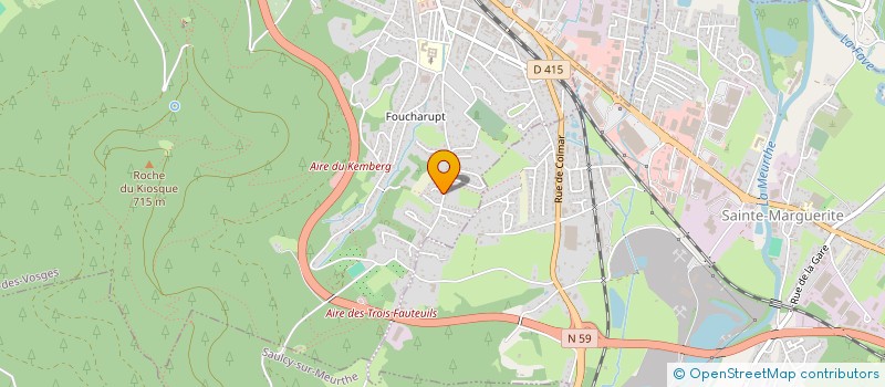 localisation de l'entreprise SA MICHEL LEGRAND à SAINTE-MARGUERITE