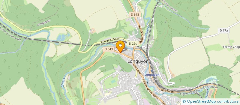 localisation de l'entreprise SA MICHEZ à LONGUYON