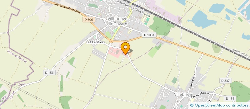 localisation de l'entreprise SA MONPOIX à VILLENEUVE-LA-GUYARD