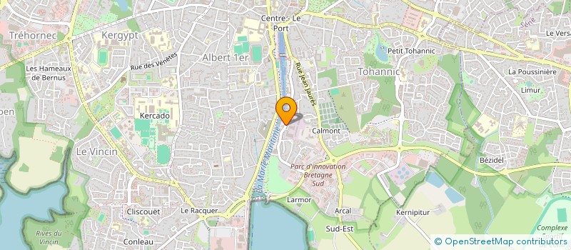 localisation de l'entreprise SA N21 à VANNES