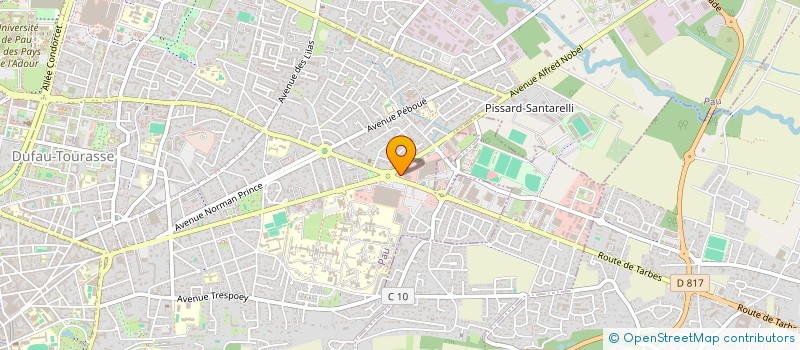 localisation de l'entreprise SA NICKLIAM à PAU