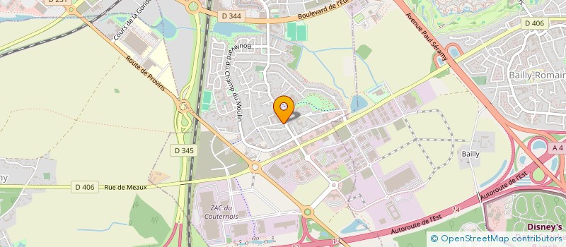 localisation de l'entreprise SA NOBLET TRAVAUX PUBLICS à SERRIS