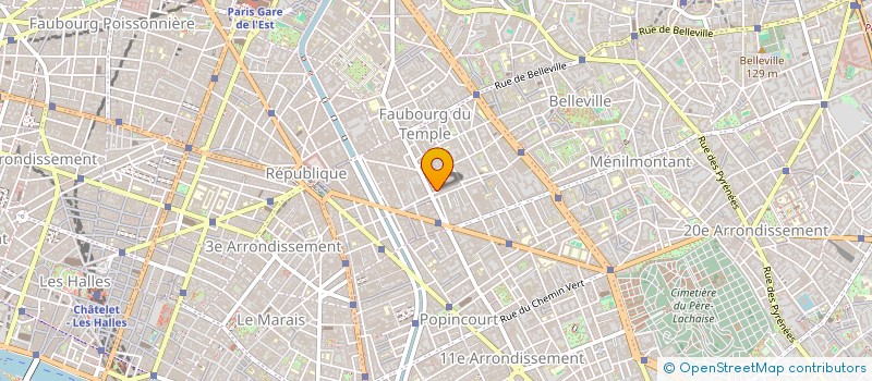 localisation de l'entreprise SA NOUVELLE ATELIER DES TROIS BORNES à PARIS