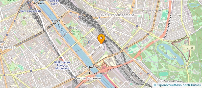 localisation de l'entreprise SA NOUVELLE TRANSPORTS BOUVERET à PARIS
