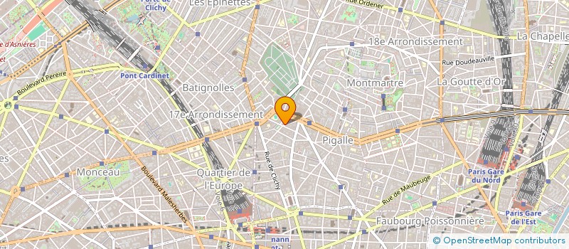 localisation de l'entreprise SA O BULL à PARIS