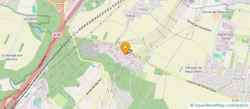 localisation de l'entreprise SA OCTADIAM à MARCOUSSIS