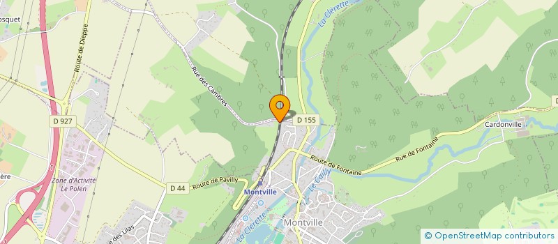 localisation de l'entreprise SA ONDULAM  ANCEAUMEVILLE