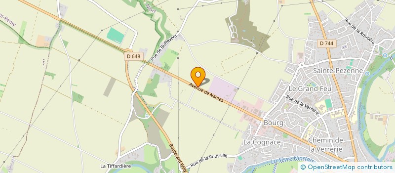 localisation de l'entreprise SA OUEST ISOLATION SERVICE à NIORT