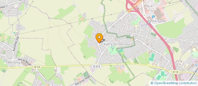 localisation de l'entreprise SA OUTIL CHOC à AUBRY-DU-HAINAUT