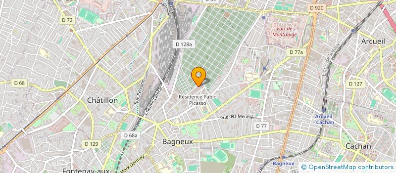 localisation de l'entreprise SA PARIS MAINTENANCES SERVICES à BAGNEUX