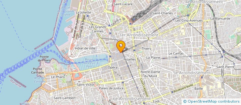 localisation de l'entreprise SA PARIS MARSEILLE DIFFUSION à MARSEILLE