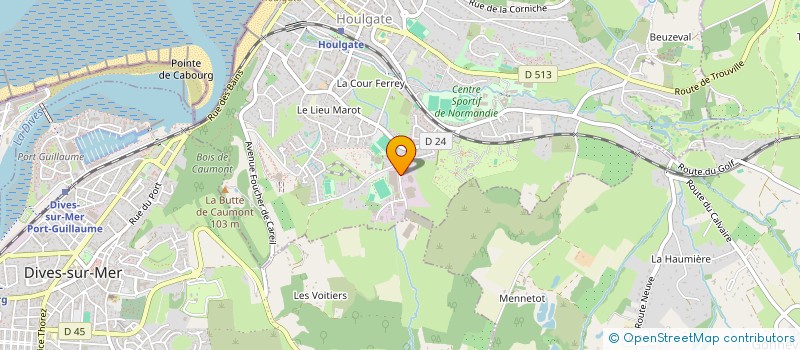 localisation de l'entreprise SA PATRELLE  HOULGATE