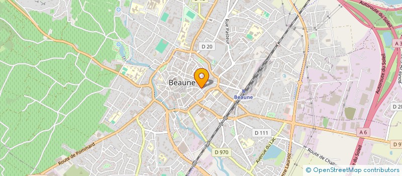 localisation de l'entreprise SA PAUL ROLLAND ET FILS à BEAUNE