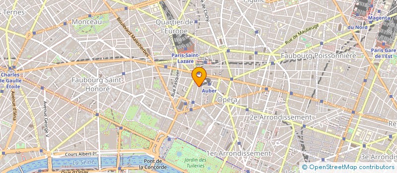 localisation de l'entreprise SA PAULIN à PARIS