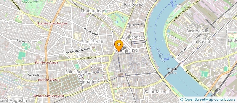localisation de l'entreprise SA PEROT à BORDEAUX