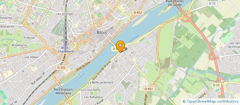 localisation de l'entreprise SA PHOTOFLASH à BLOIS
