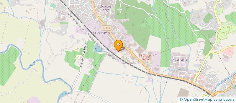 localisation de l'entreprise SA PIC JARDINS  PUGET-SUR-ARGENS