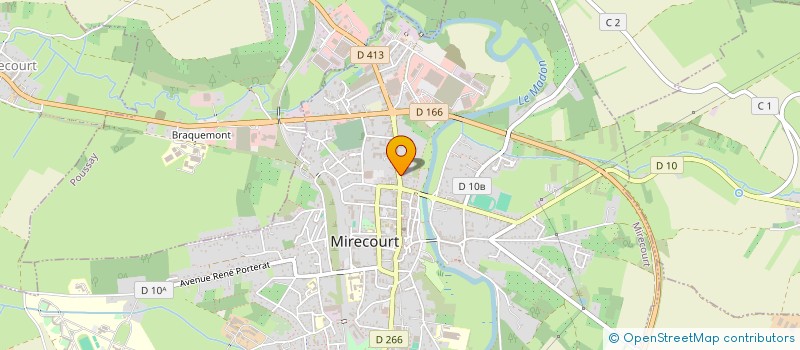 localisation de l'entreprise SA PIERRARD-AVS à MIRECOURT