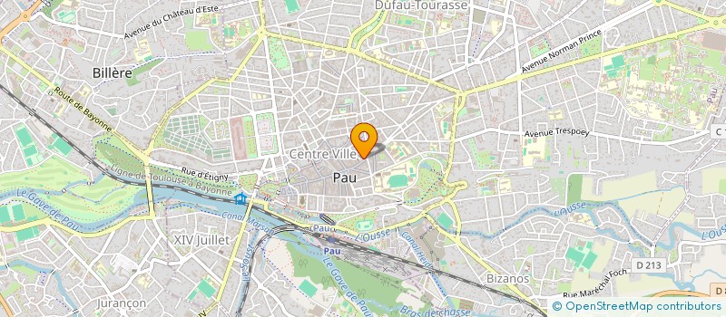localisation de l'entreprise SA PITOUN PROMOTION à PAU