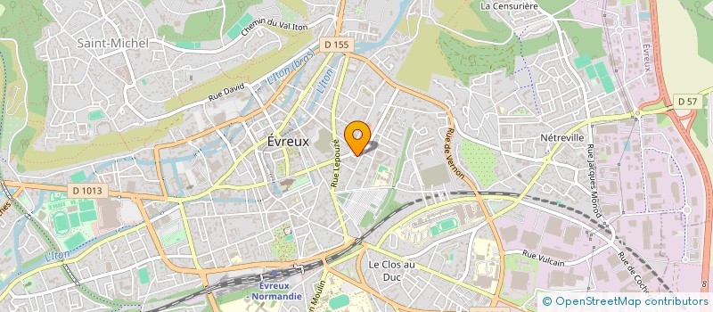 localisation de l'entreprise SA PRIMA à EVREUX