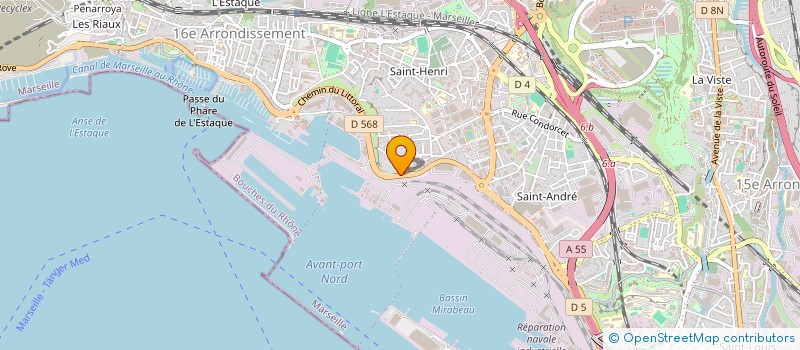 localisation de l'entreprise SA PROVENCE PORC à MARSEILLE