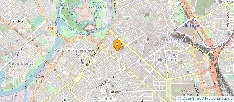 localisation de l'entreprise SA QUALITAT à LILLE