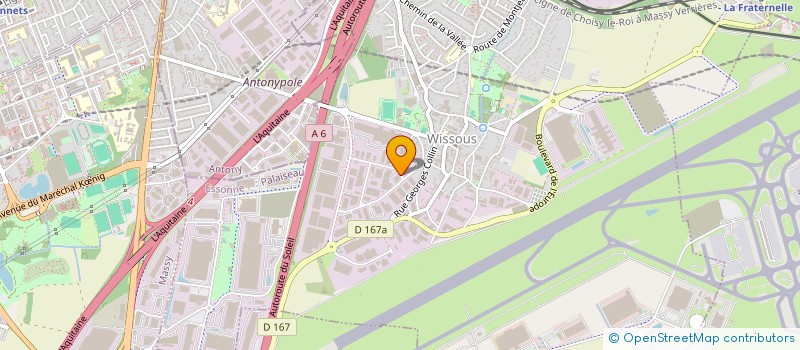 localisation de l'entreprise SA QUINCAILLERIE BOISSONNADE à WISSOUS