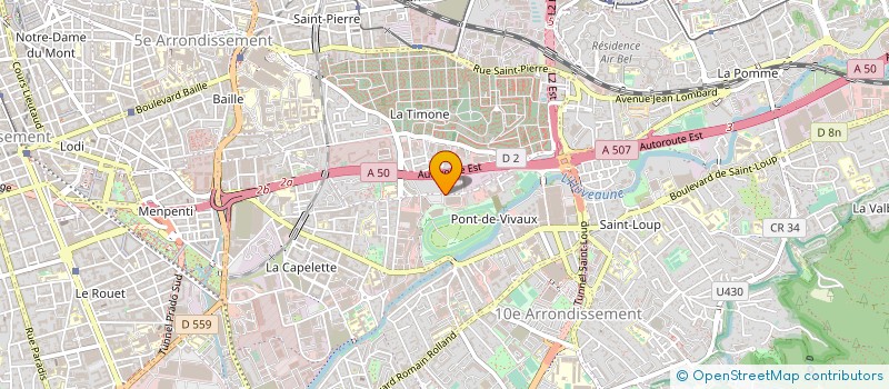 localisation de l'entreprise SA R E S O à MARSEILLE
