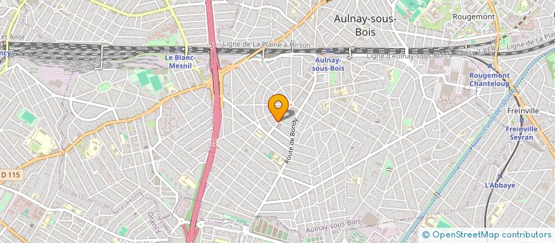 localisation de l'entreprise SA.RA à AULNAY-SOUS-BOIS