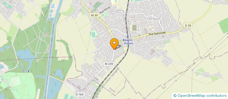 localisation de l'entreprise SA RAYMOND FRANCHI ET FILS à BAUVIN