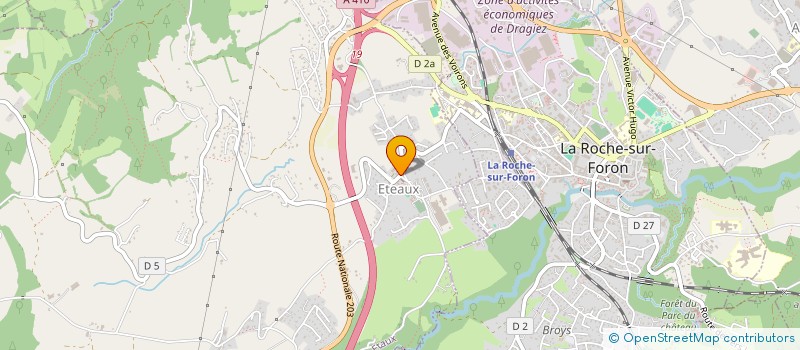 localisation de l'entreprise SA REDLAND GRANULATS à LA CHAPELLE RAMBAUD