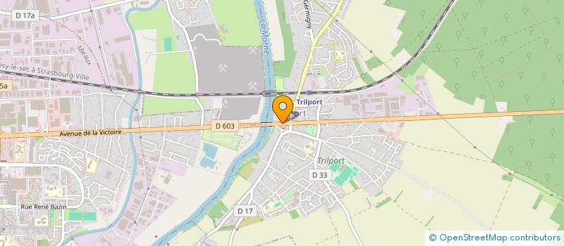 localisation de l'entreprise SA RELAIS DE LA MARNE  TRILPORT