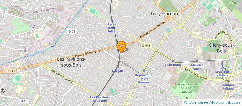 localisation de l'entreprise SA RENOCATION à LES PAVILLONS-SOUS-BOIS