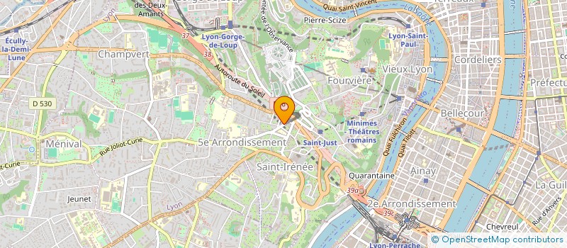 localisation de l'entreprise SA RENOVATION à LYON