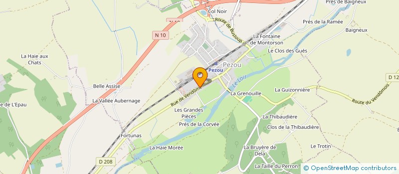 localisation de l'entreprise SA ROTOFOR  SELOMMES