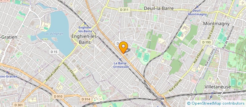 localisation de l'entreprise SA.S CO DEUIL  DEUIL-LA-BARRE