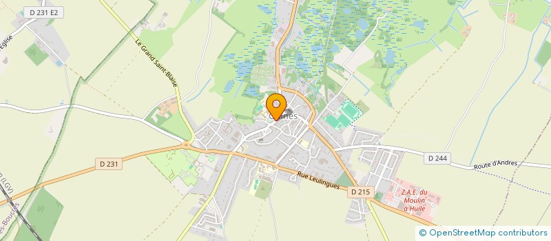 localisation de l'entreprise SA S'INVINTE PON  GUINES