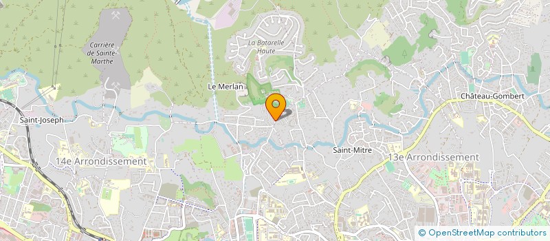 localisation de l'entreprise SA SACCOCCIO à MARSEILLE