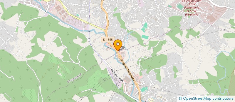 localisation de l'entreprise SA SAMVA à DRAGUIGNAN