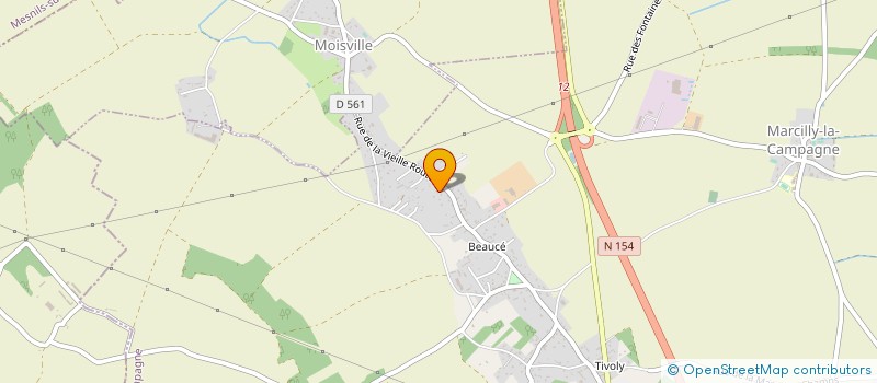 localisation de l'entreprise SA SAVICA  MARCILLY-LA-CAMPAGNE