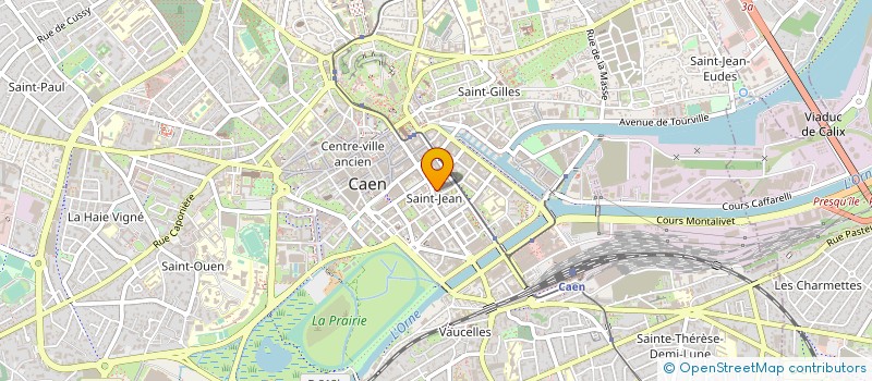 localisation de l'entreprise SA SCHNEIDER à CAEN