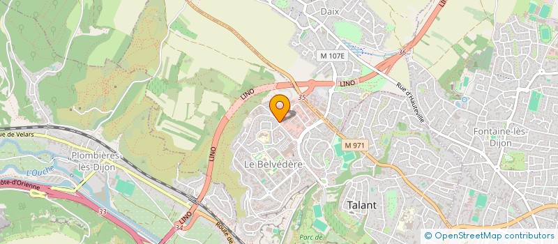 localisation de l'entreprise SA SCOBE à TALANT